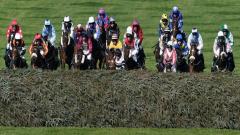 Horse racing at the Aintree Grand National Festival